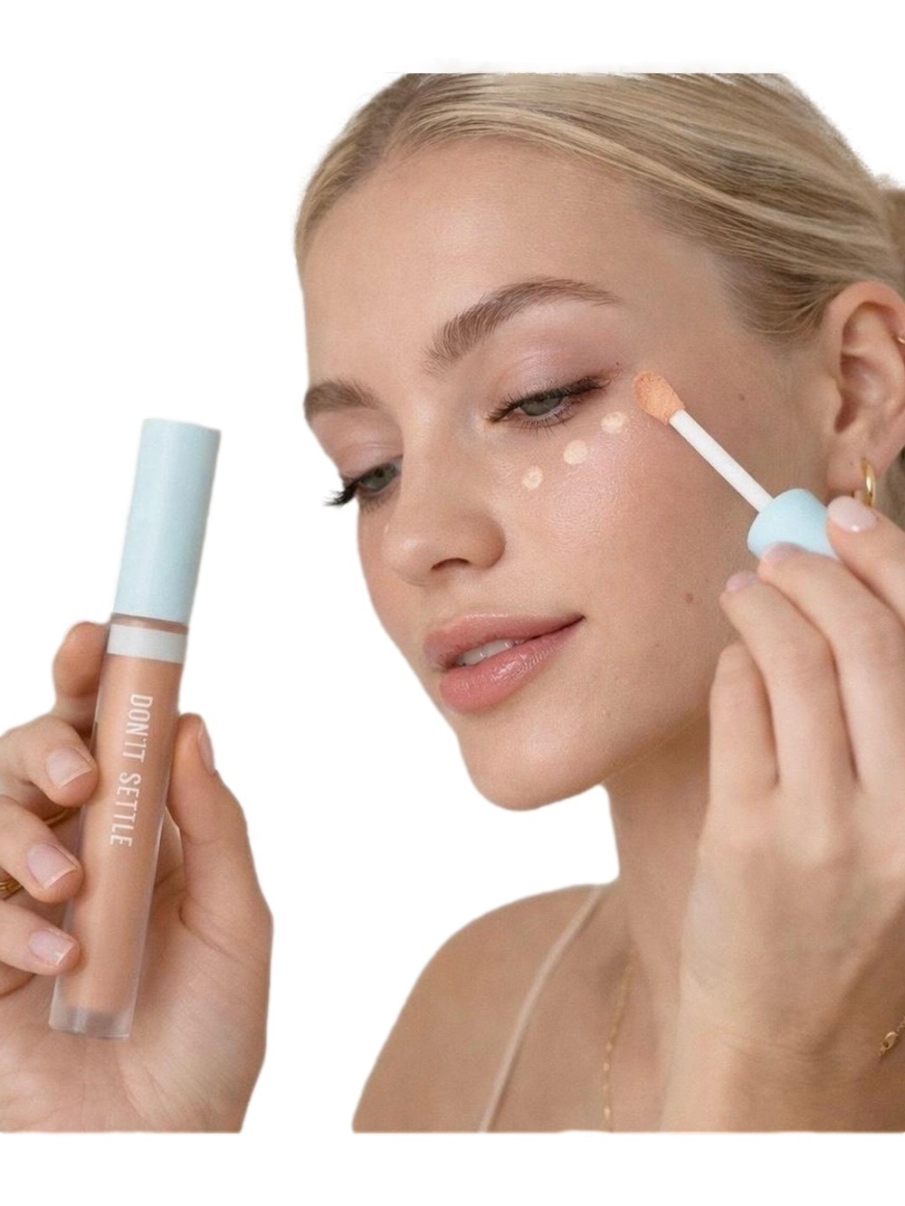 Kaja Don’t Settle Flexible & Seamless Cream Concealer in 01 Sweet Rice K Beauty